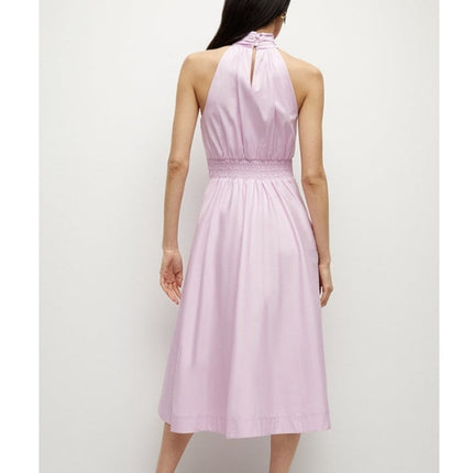 VERONICA BEARD Kinny Halter Dress NWT Barely Orchid Sleeveless Women's 10