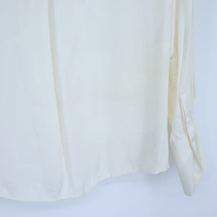 BA&SH Betsey Chain Trim Shirt Ecru White Neck Button Up Blouse Women's 3/US L