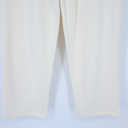 YLLW The Label Minding My Own Business Sweatpants Ivory NWT Pull On Women's XL