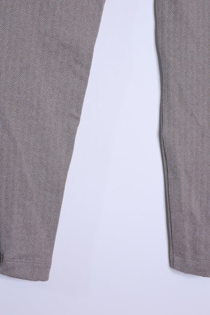 ATHLETA NWT Delancey Skyline Tight Legging Herringbone Grey Texture Women's XS