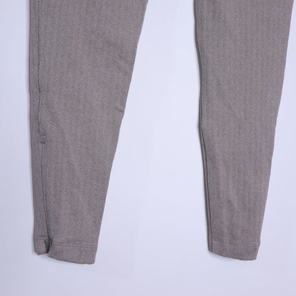 ATHLETA NWT Delancey Skyline Tight Legging Herringbone Grey Texture Women's XS