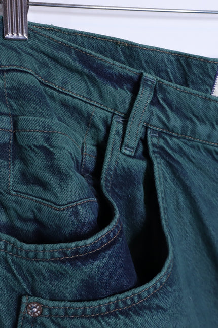 WE THE FREE NWT Luke Green Final Countdown Cuffed Wide Leg Jeans Women's 29