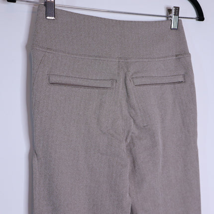 ATHLETA NWT Delancey Skyline Tight Legging Herringbone Grey Texture Women's XS