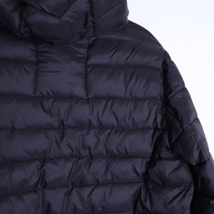 Soia & Kyo Tiphanie Hooded Bomber Jacket Black Puffer Long Sleeve Women's L