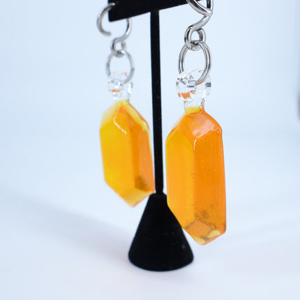 Glasswear Studios Fantasy Orange Rupee Weights 10g/2.5mm Artisan Hangers