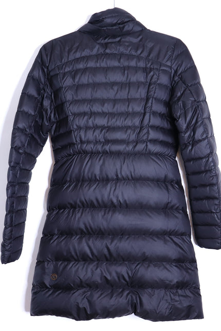 LULULEMON Brave The Cold Goose Down Jacket Black Knee Length Women's 4