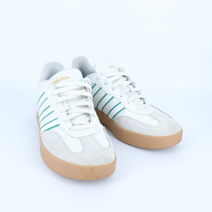 Adidas Barreda Sneakers Core White Court Green Lace Up Low Top Men's 11