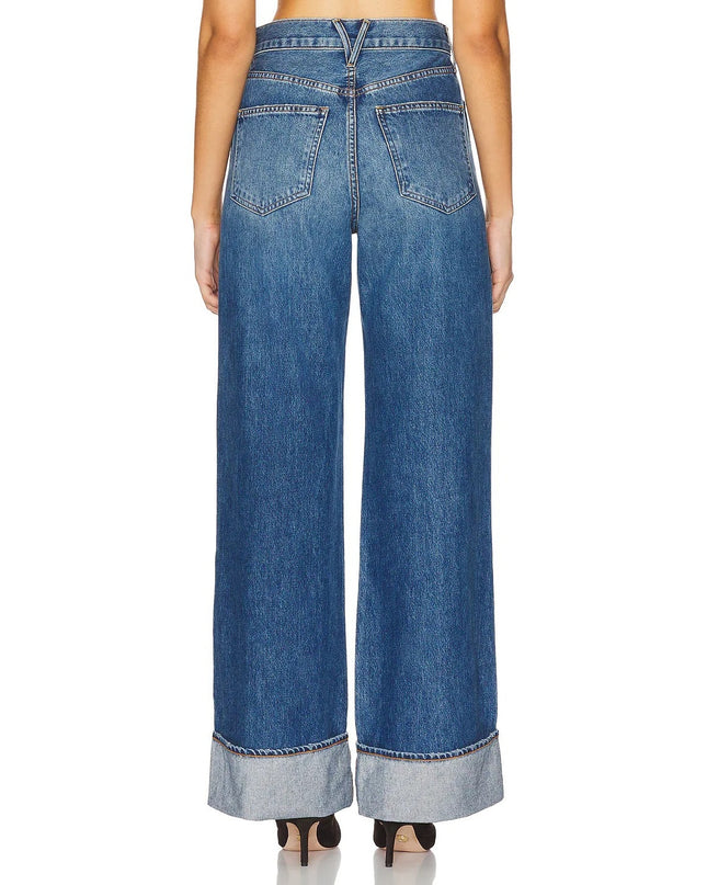 Veronica Beard Taylor Wide Leg Jeans Rebel Stone High Rise 5-Pocket Women's 24