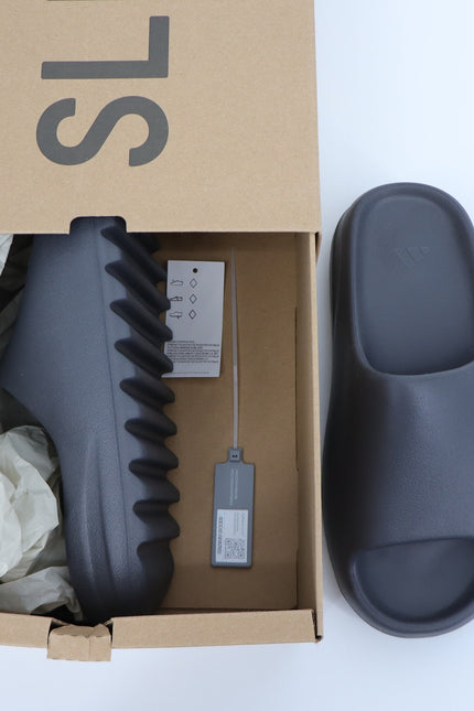 ADIDAS YEEZY Foam Slip On Slide Granite Gray NIB Women's 10