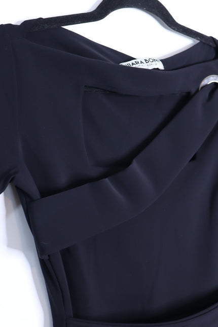 CHIARA BONI La Petite Robe Strap Dress Black Knee Length Women's 44/US 8
