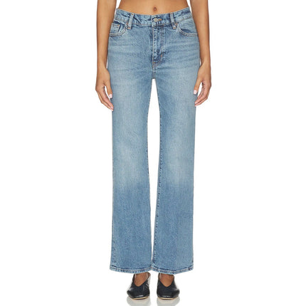 Frame Pixie Arrow Jeans Cloudlet Blue Medium Stonewash NWT Bootcut Women's 30