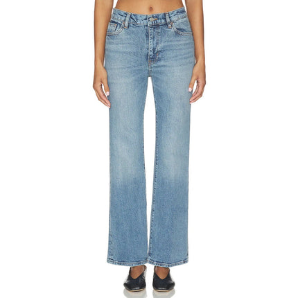 Frame Pixie Arrow Jeans Cloudlet Blue Medium Stonewash NWT Bootcut Women's 30