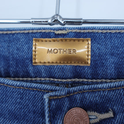 Mother Maven Ankle Jeans Blue All Your Eggs In One Basket Mid Rise Women's 26