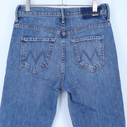 Mother Superior The Insider Jeans Blue Destination Unknown Ankle Women's 25