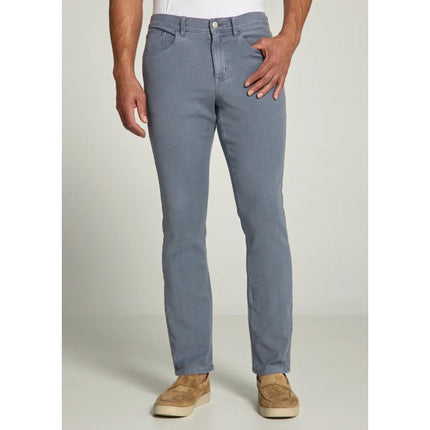 7Diamonds Generation 5-Pocket Pants Fokstone Ash Blue Slim Straight Men's 36X30