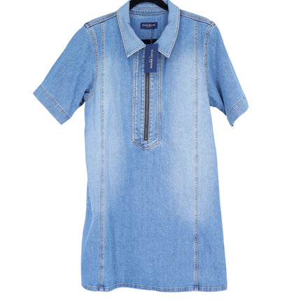 RAMY BROOK Tunechi Denim Mini Dress NWT Blue Light Wash Women's 30/US 10