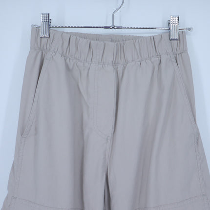 Lululemon Wide Leg Cargo Pants Downtown Tan Mid Rise Oversized Women's XXS