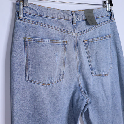 ALLSAINTS Zelma Jean NWT Light Indigo High Rise Ankle Straight Leg Women's 31