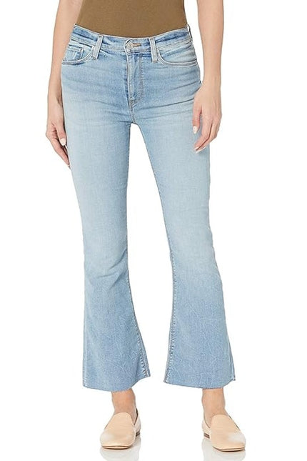 HUDSON NWT Barbara Crop Jeans Boot Cut Lightless Blue Wash High Rise Women's 26