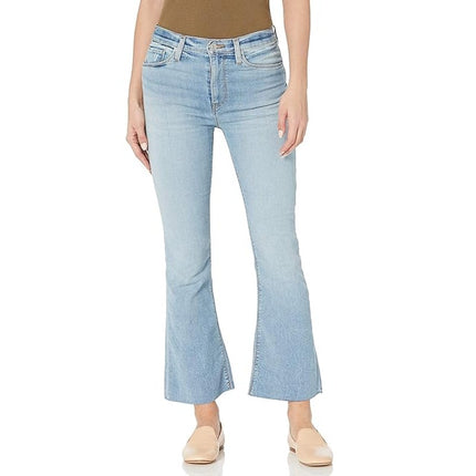 HUDSON NWT Barbara Crop Jeans Boot Cut Lightless Blue Wash High Rise Women's 26