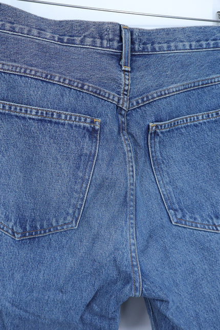 AGOLDE Vintage High Rise Jeans Blue Mid Wash Flare Absolute Zip Fly Women's 29