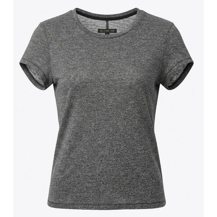 Rag & Bone Jean Tee Heathered Charcoal Gray Short Sleeve Crew Neck Women's S