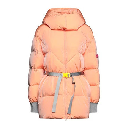 STELLA McCARTNEY NEW Kayla Quilted Down Puffer Jacket Orange Women's 50/16