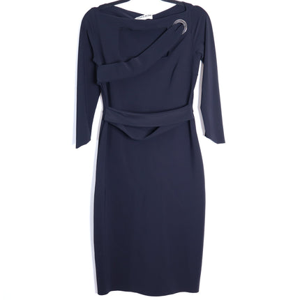 CHIARA BONI La Petite Robe Strap Dress Black Knee Length Women's 44/US 8