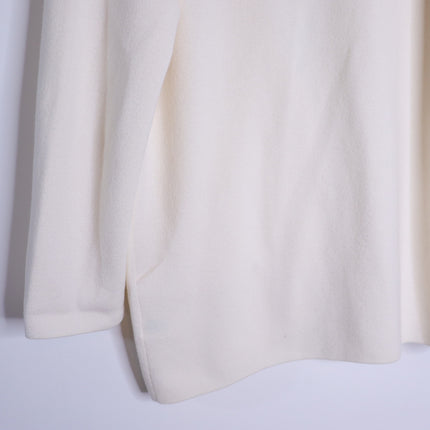 J.CREW Cecile Relaxed Sweater Blazer Ivory One Button Long Sleeve Women's S