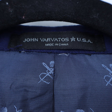 John Varvatos Wool Slim Suit Jacket Navy Bleecker Sport Coat Men's 36S/29S