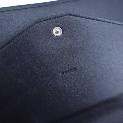 Jil Sander Envelope Clutch Shearling and Leather Bag Quiet Luxury Minimalist