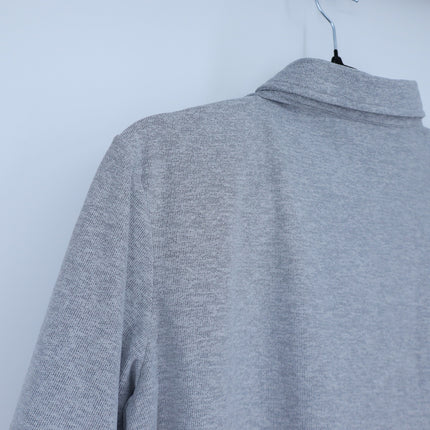 Vuori Ace Polo Shirt Light Grey Collared Knit Short Sleeve Men's M