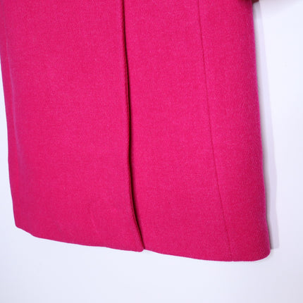 J. CREW Warwick Top Coat NWT Pink Italian Wool Blend Stadium Cloth Women's 00