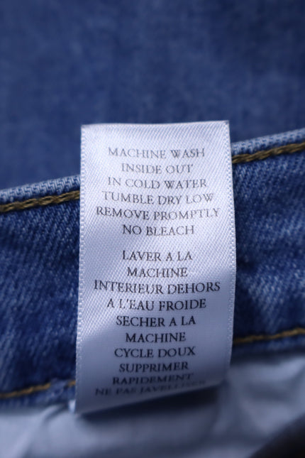 FRANK & EILEEN Monaghan Mom Jean 1997 Wash Distressed High Rise Denim Women's 27