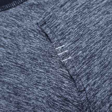 Lululemon Pacific Run Knit Top Black Heathered Crew Neck Activewear Men's XL