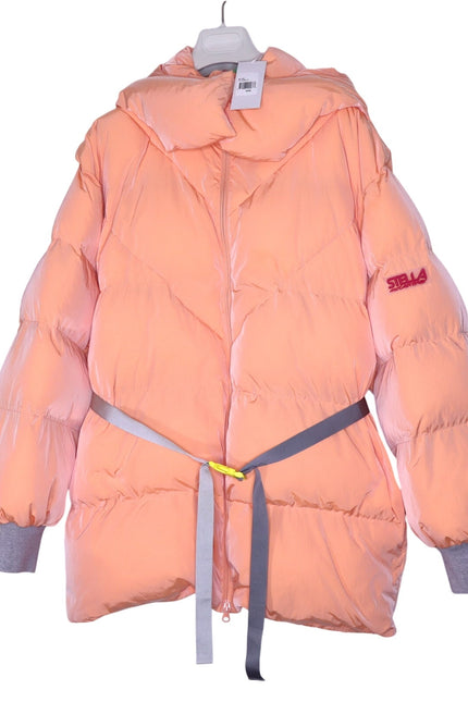 STELLA McCARTNEY NEW Kayla Quilted Down Puffer Jacket Orange Women's 50/16