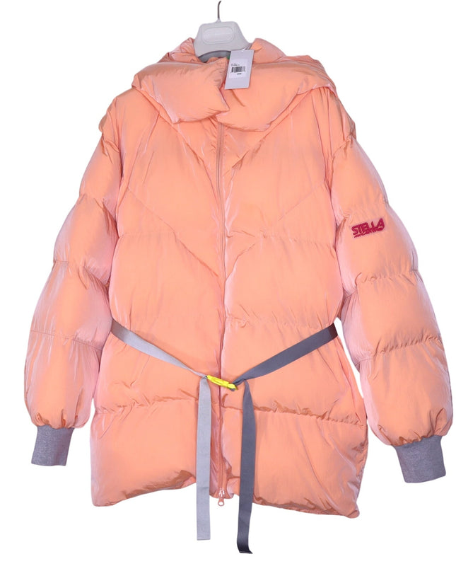 STELLA McCARTNEY NEW Kayla Quilted Down Puffer Jacket Orange Women's 50/16