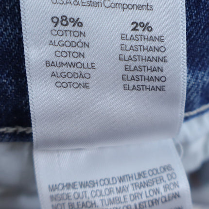 Mother Superior The Insider Jeans Blue Destination Unknown Ankle Women's 25