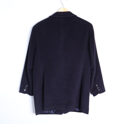 BOGNER Wool Blend Blazer Jacket Black Single Breasted Long Sleeve Women's 14