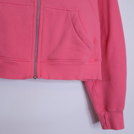 LULULEMON Full Zip Scuba Hoodie Sweatshirt Pink Blossom Oversized Women's M/L