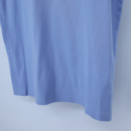 Mack Weldon Silver Pique T-Shirt Chambray White Oxford Short Sleeve Men's M