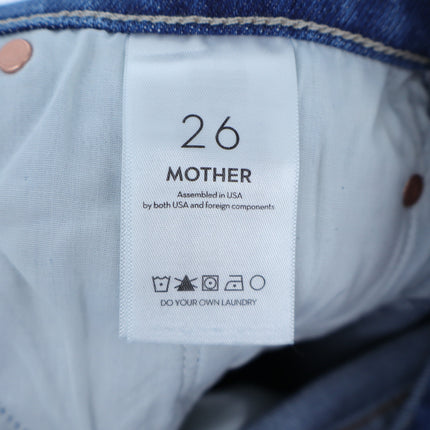 Mother Maven Ankle Jeans Blue All Your Eggs In One Basket Mid Rise Women's 26