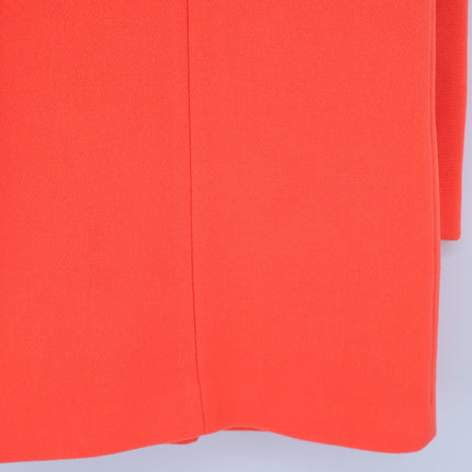 J. CREW Cocoon Coat NWT Italian Stadium Cloth Wool Blend Hunter Orange Women's 2