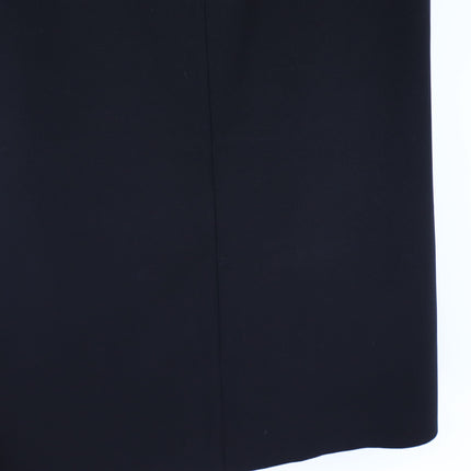 AKRIS Punto Knot Strap Sleeveless Blouse Black Scoop Neck Women's 4