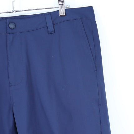 Rhone Commuter Golf Shorts True Navy Stretch Performance Flat Front Men's 36