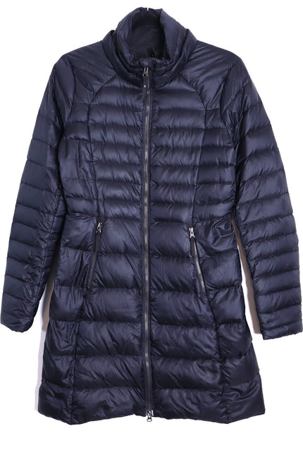 LULULEMON Brave The Cold Goose Down Jacket Black Knee Length Women's 4