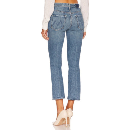 Mother Superior Blue The Insider Ankle Jeans Blue Destination Unknown NWT Women's 24