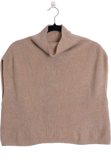 BY ANTHROPOLOGIE Oversized Ribbed 100% Cashmere Sweater Vest Neutral Women's XS