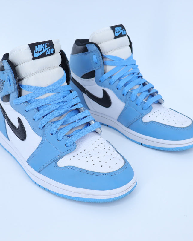 NIKE Air Jordan 1 Retro High OG University Blue High Top Active Wms 9/Men's 7.5