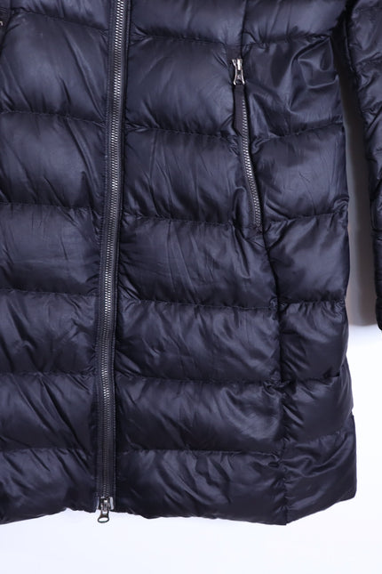 LULULEMON Brave The Cold Goose Down Jacket Black Knee Length Women's 4